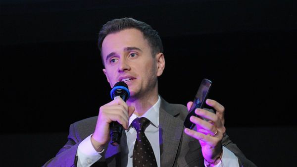 Marcin Łapa, pomysłodawca i konstruktor telefonu  dla osób niewidomych i słabowidzących