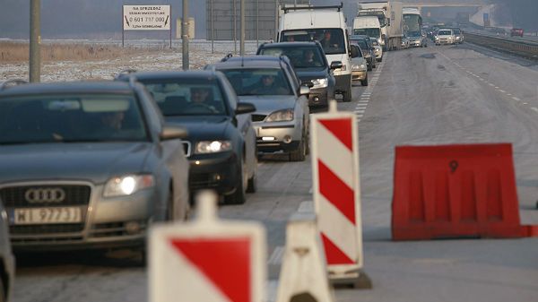 Wypadek spowodował poważne utrudnienia w ruchu