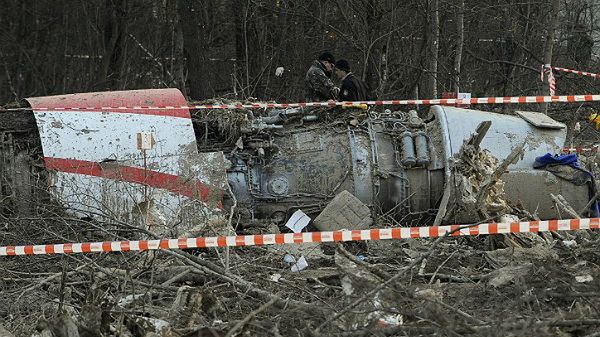 Wrak prezydenckiego Tu-154