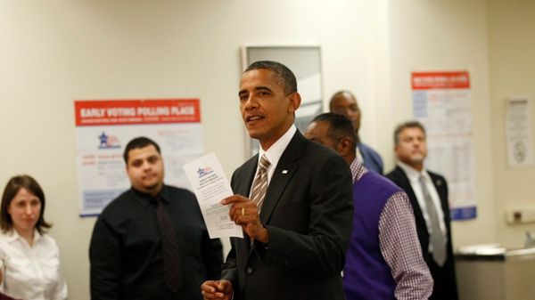 Barack Obama zagłosował w Chicago