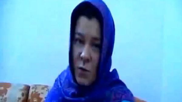 Anhar Koczniewa - kadr z nagrania opublikowanego w serwisie YouTube