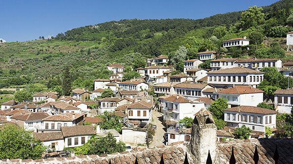 Wieś Sirince w Turcji