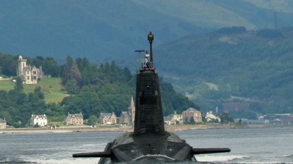 Brytyjski okręt podwodny z pociskami balistycznymi HMS Vigilant