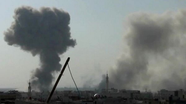 Damaszek w ogniu walk