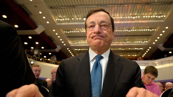 Szef EBC Mario Draghi