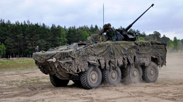 Rosomak z 17. Wielkopolskiej Brygady Zmechanizowanej