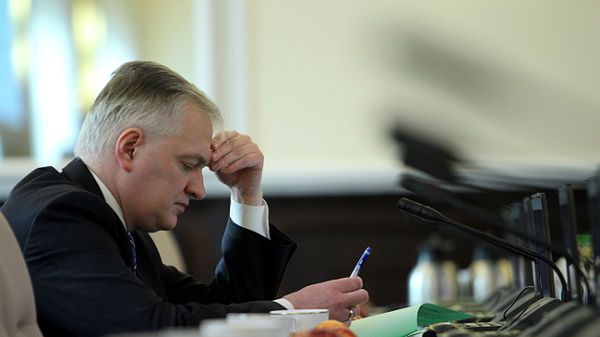 Minister sprawiedliwości Jarosław Gowin