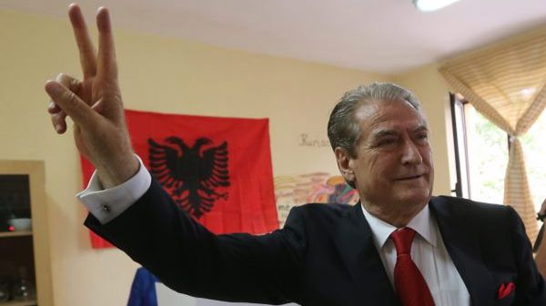 Premier Albanii Sali Berisha