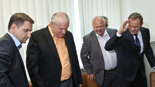 Donald Tusk na posiedzeniu Komisji Trójstronnej