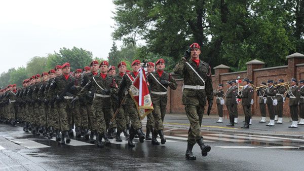 Uroczystość odsłonięcia pomnika poświęconego żołnierzom Żandarmerii Wojskowej