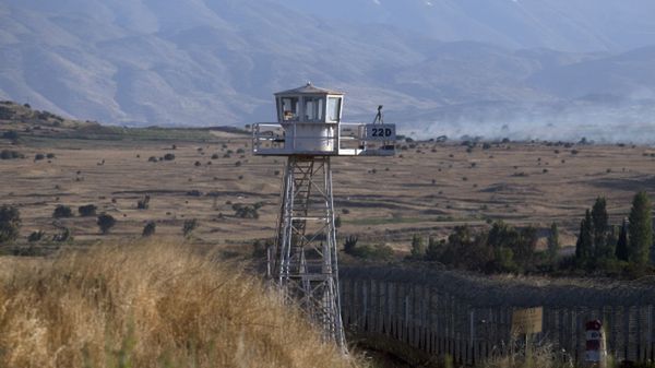 Wieża strażnica sił ONZ, Wzgórza Golan