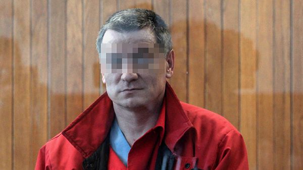 Brunon K. na sali sądowej