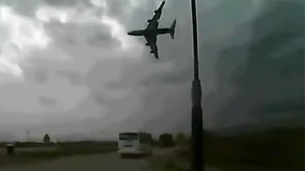 Boeing 747 tuż przed katastrofą