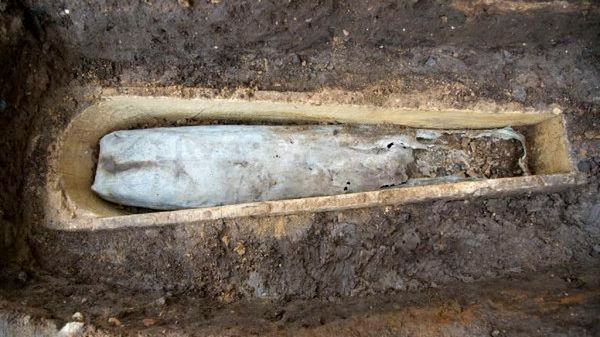 Pierwszą trumnę pod parkingiem w Leicester wykopano w 2012 roku