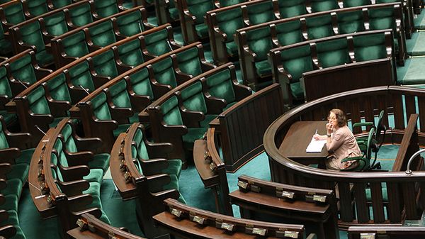 Sejmowa sala plenarna