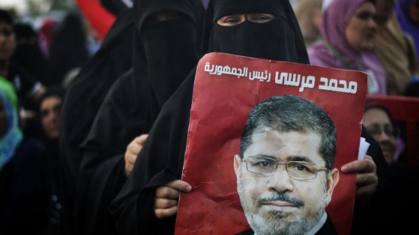 Zwolennicy obalonego prezydenta, Kair