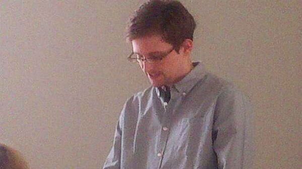 Edward Snowden w Moskwie
