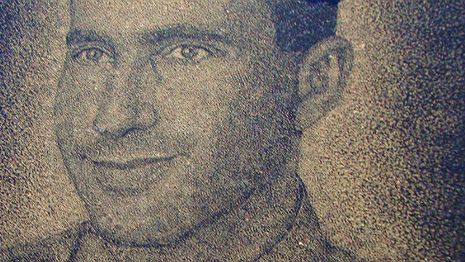 Portret Krzysztofa Olewnika na jego nagrobku (zdj. arch.)