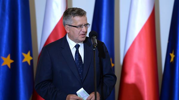 Prezydent Bronisław Komorowski