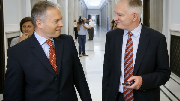 Jacek Żalek (z lewej) i Jarosław Gowin