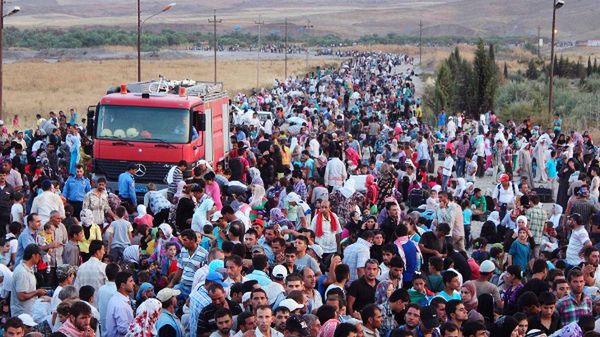 Syryjscy uchodźcy w Arbil, Irak