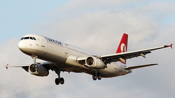 Samolot linii Turkish Airlines