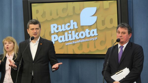 Andrzej Włodarczyk - z prawej - będzie ekspertem Ruchu Palikota