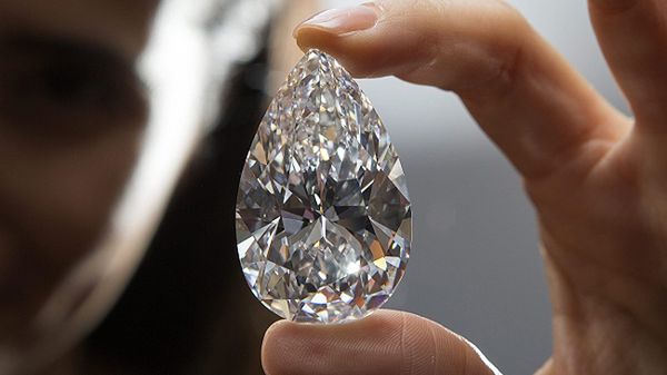 Diament, który zostanie wystawiony na aukcji