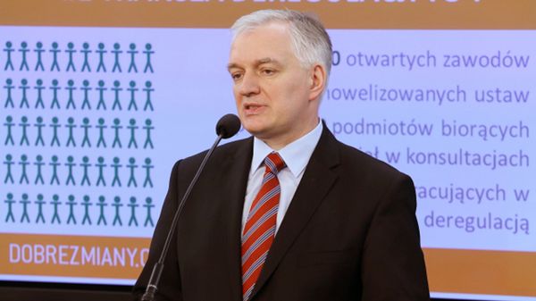 Minister sprawiedliwości Jarosław Gowin