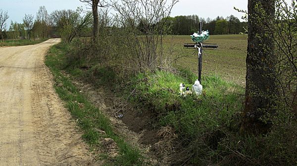 Miejsce, w którym doszło do wypadku