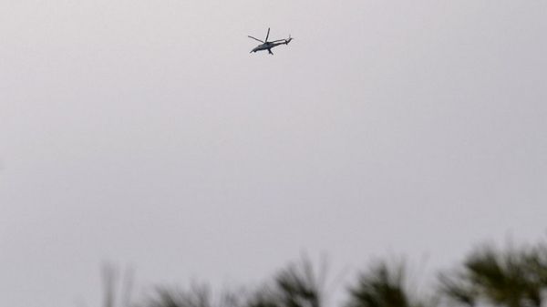 Helikopter syryjskich sił rządowych