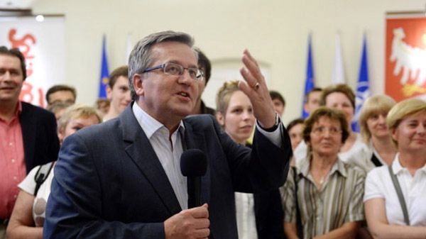 Prezydent Bronisław Komorowski podczas Nocy Muzeów