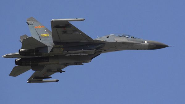 Chiński myśliwiec Su-27