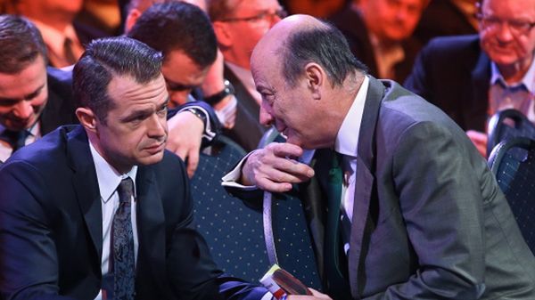 Byli ministrowie Sławomir Nowak i Jacek Rostowski