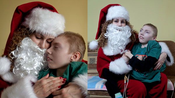 17-letni Michał z mamą Aleksandrą