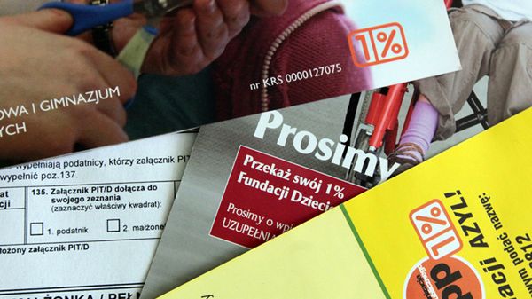 1 proc. można przekazać przy rocznym rozliczeniu PIT
