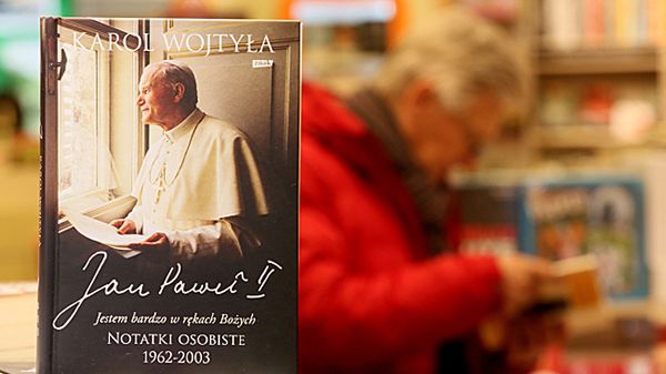 Książka pt. "Jestem bardzo w rękach Bożych. Notatki osobiste 1962-2003"