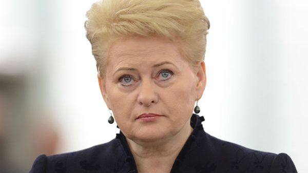 Prezydent Litwy Dalia Grybauskaite