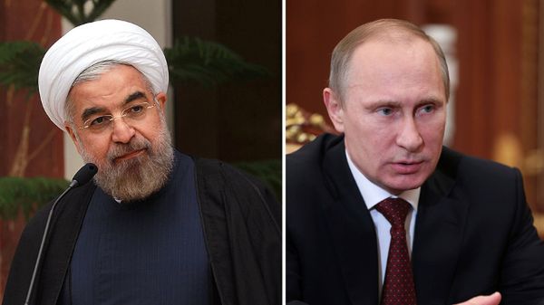 Hasan Rowhani i Władimir Putin