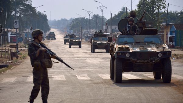 Francuski patrol w Rep. Środkowoafrykańskiej