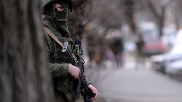 Uzbrojone siły w Symferopolu