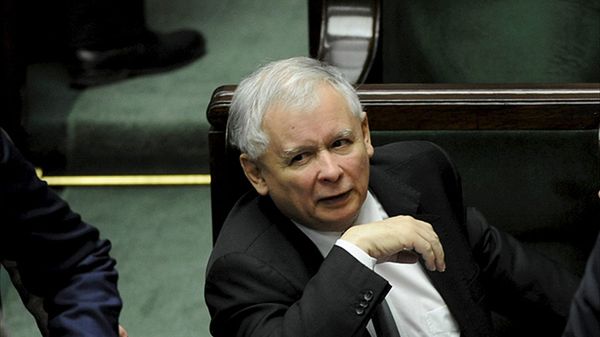 Jarosław Kaczyński w sejmie