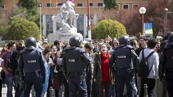 Zamieszki na Uniwersytecie Complutense