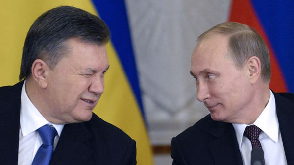 Wiktor Janukowycz i Władimir Putin (grudzień 2013 roku)