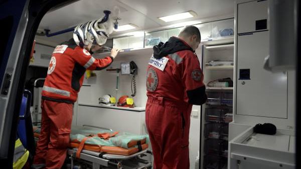 Ukraińcy, którzy ucierpieli podczas starć w Kijowie, szukają pomocy medycznej w Polsce