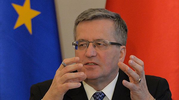 Prezydent Bronisław Komorowski
