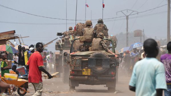 Francuskie siły w RŚA