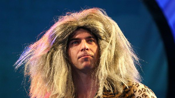 Wojciech Olejniczak, europoseł SLD. Swoją rolę na deskach teatru odegrał podczas IX Reality Shopka Szoł