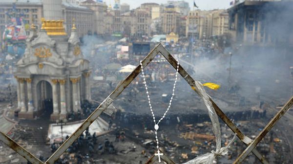 Trwają protesty na Ukrainie