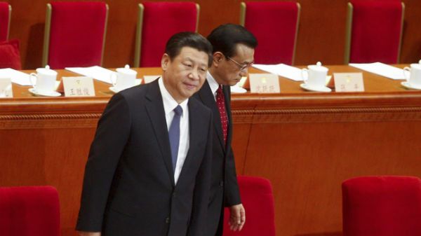 Prezydent Chin Xi Jinping (z lewej)
